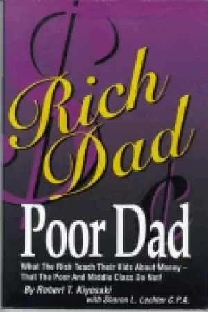 Image of rich dad poor dad the rich teach their kids about money the poor and middle