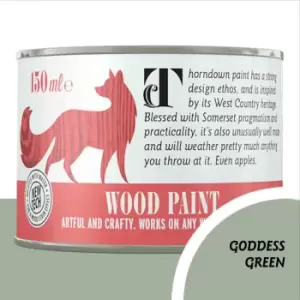 Image of Thorndown Wood Paint 150ml - Goddess Green