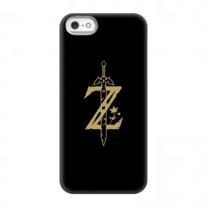 image of Nintendo The Legend Of Zelda Master Sword Phone Case - iPhone 5/5s - Snap Case - Gloss