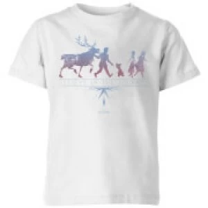 image of Frozen 2 Believe In The Journey Kids T-Shirt - White - 9-10 Years