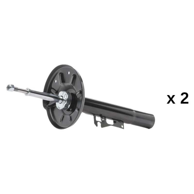 Image of RIDEX 854S21273 Shock absorber Front Axle, Gas Pressure, Twin-Tube, Suspension Strut, Top pin Shock Absorber (854)