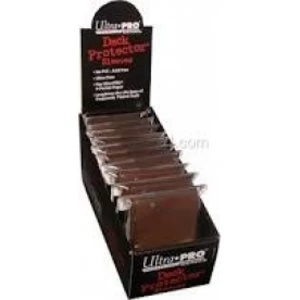 image of Ultra Pro 60 Deck Protector Sleeves Brown Case of 10