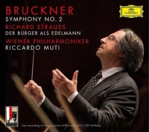 image of Bruckner Symphony No 2/Richard Strauss Der Burger Als Edelmann by Anton Bruckner CD Album