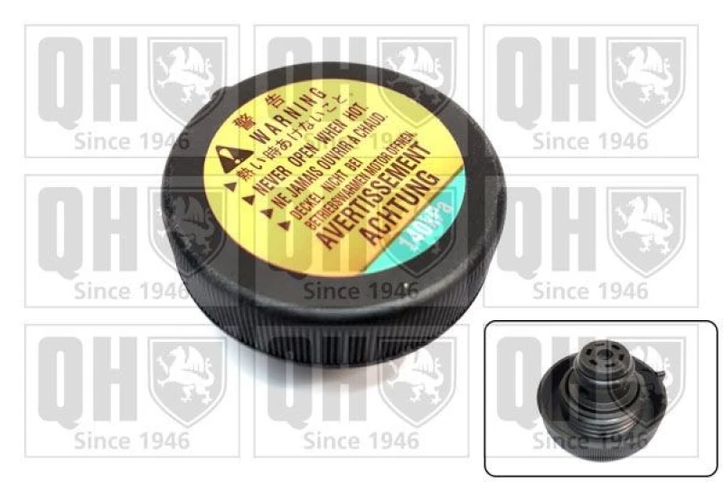 Image of QUINTON HAZELL Expansion tank cap QUINTON HAZELL FC563