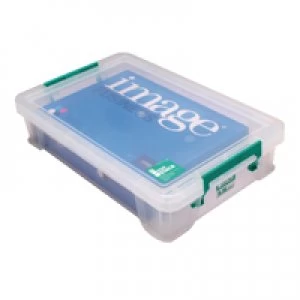 image of StoreStack 5.5 Litre Clear W400xD255xH80mm Storage Box RB90121