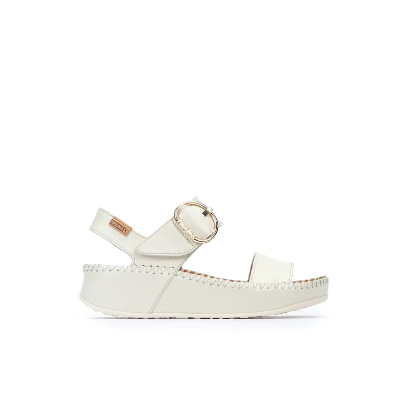 Image of Pikolinos Womens wedge sandals Pikolinos Marina Blanc Female 37