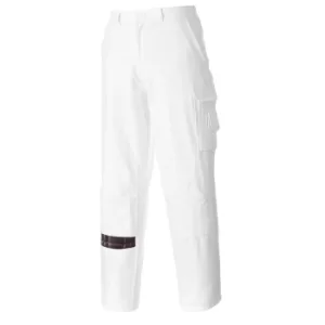 Image of Portwest Painters Trousers White 2XL 31"