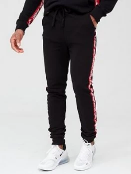 Image of Alpha Industries Rbf Tape Joggers, Black, Size S, Men
