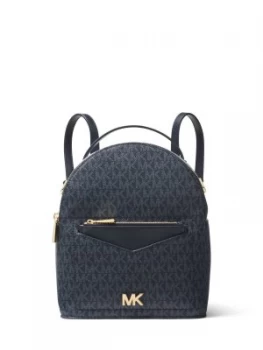 Image of Michael Kors Jessa small convertible backpack bag Blue Multi