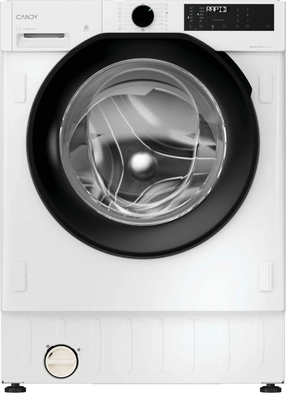 Image of Candy ProWash BC4SD496M6DB8-80 WiFi Connected Integrated 9Kg / 6Kg Washer Dryer with 1400 rpm - White / Black, A Rated [Wash Only]