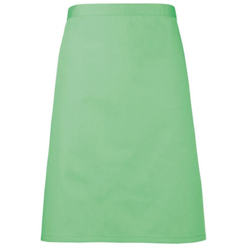 Image of Premier Premier Colours Mid Length Apron in Dark Green Dark Green One Size Unisex 5063470681525