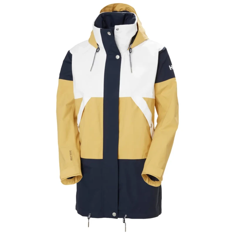 Image of Helly Hansen Womens waterproof jacket Helly Hansen Koster All-Weather Beige Female M