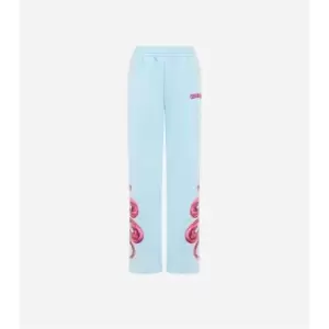 Nicce Caddel Straight Jogging Pants - Blue