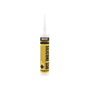 Image of Everbuild Tecnic Silicone S50 Translucent 310ml