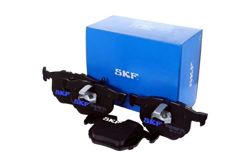 Image of SKF VKBP 90946 Brake pad set prepared for wear warning indicator Brake Pad Set,disc brake (402)