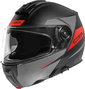 Image of Schuberth C5 Eclipse Helmet, black-grey Size M black-grey, Size M