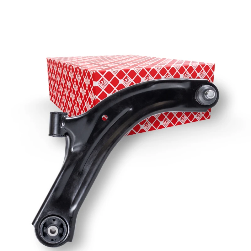 Image of FEBI BILSTEIN 48161 Suspension arm Control Arm, Steel, Front Axle Right, with ball joint, with rubber mounts Steel Track Control Arm (273)