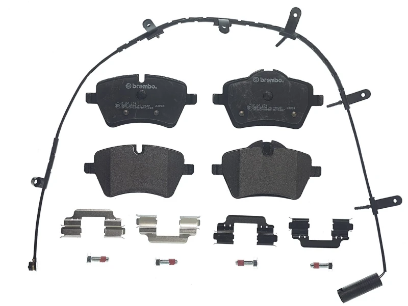 Image of BREMBO Brake pad set BREMBO P 06 104