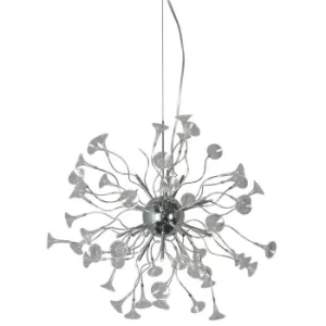 Image of Minisounds Spherical Pendant Ceiling Light Chrome