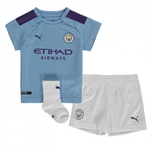 image of Puma Manchester City Home Baby Kit 2019 2020 - Blue/Purple