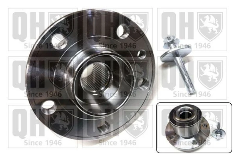 Image of QUINTON HAZELL Wheel bearing kit QUINTON HAZELL QWB1514