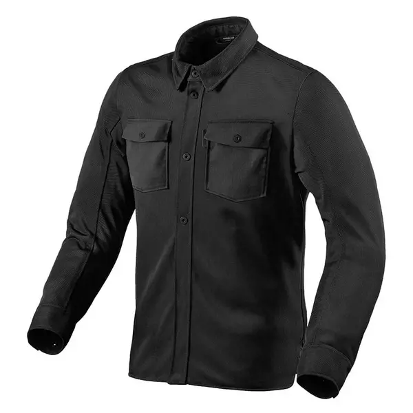 Image of REV'IT! Overshirt Tracer Air 2 Jacket Black Size XL