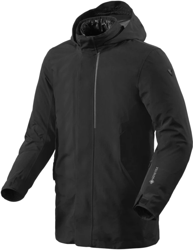 Image of Rev It Domain Gore-Tex Motorcycle Jacket S Black