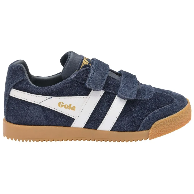 Image of Gola Children's Trainers Gola Harrier Velcro Bleu Unisex 36