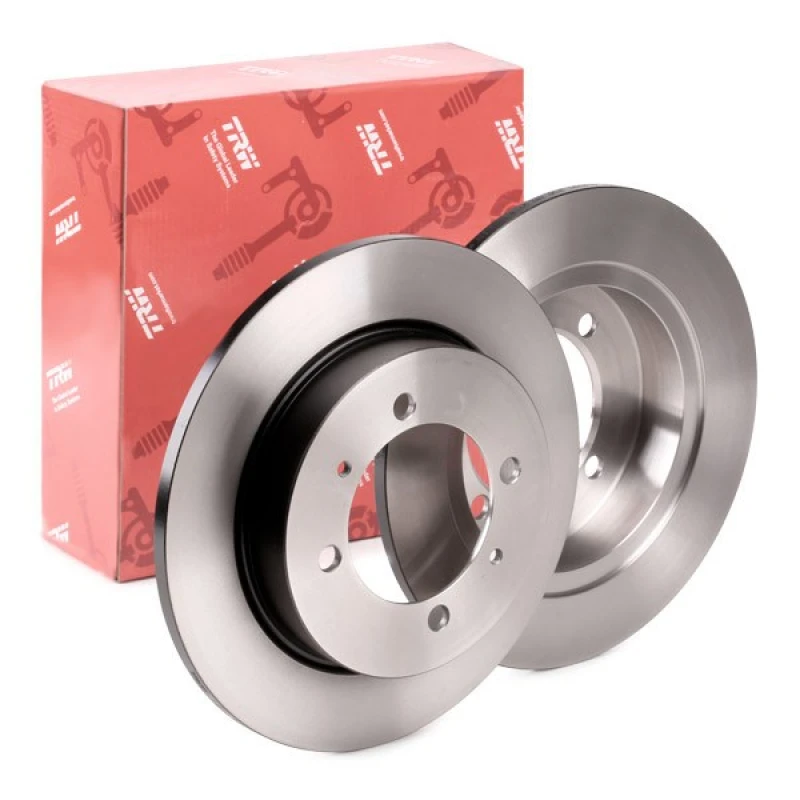 Image of TRW DF2784 Brake disc solid, Painted Brake Disc (82)