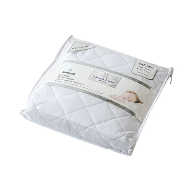 Image of Unbranded Quilted Waterproof Mattress Protector Cot Bed (Pack of 20) D0001 D0001