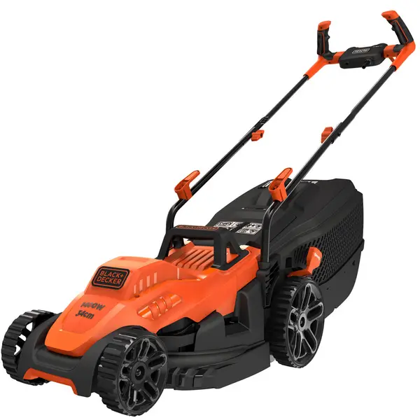 image of Black & Decker BEMW461BH-GB 34cm 1400W Corded Rotary Lawnmower