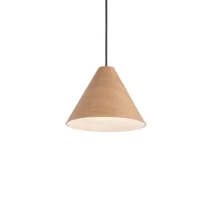 Image of Kauri Decorative Dome Pendants Wood, E27