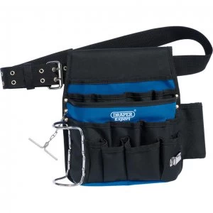Image of Draper Expert Heavy Duty Nylon 16 Pocket Tool Pouch and Belt