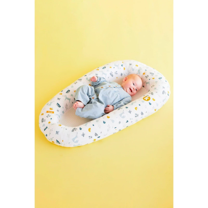 Image of Day Dreamer Koo-di Day Dreamer Breathable Nest - Orange Orange One Size