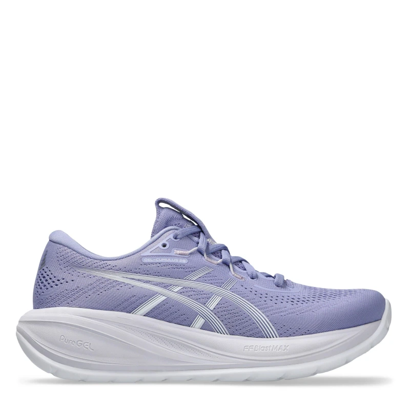 Image of Asics ASICS Gel-Cumulus 28 Womens Road Running Shoes Bluebell/White female 4 (37)