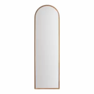 Image of Crossland Grove Newpound Arch Leaner Mirror Bronze - 500 x 50 x 1700mm