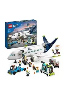 image of Lego City Passenger Aeroplane Toy Model Kit 60367