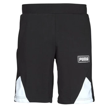 image of Puma RBL SHORTS mens Shorts in Black - Sizes L,M,S,XL