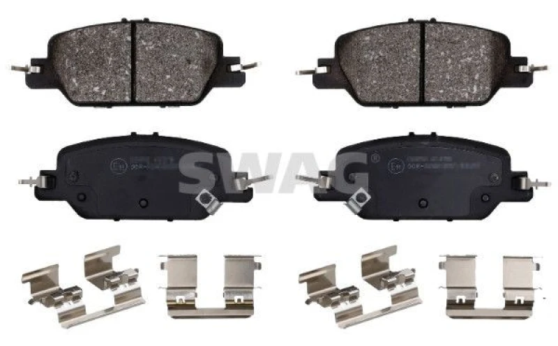 Image of Brake pad set SWAG 33 11 3711