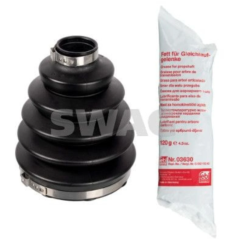 Image of CV boot kit, drive shaft SWAG 33 10 1569