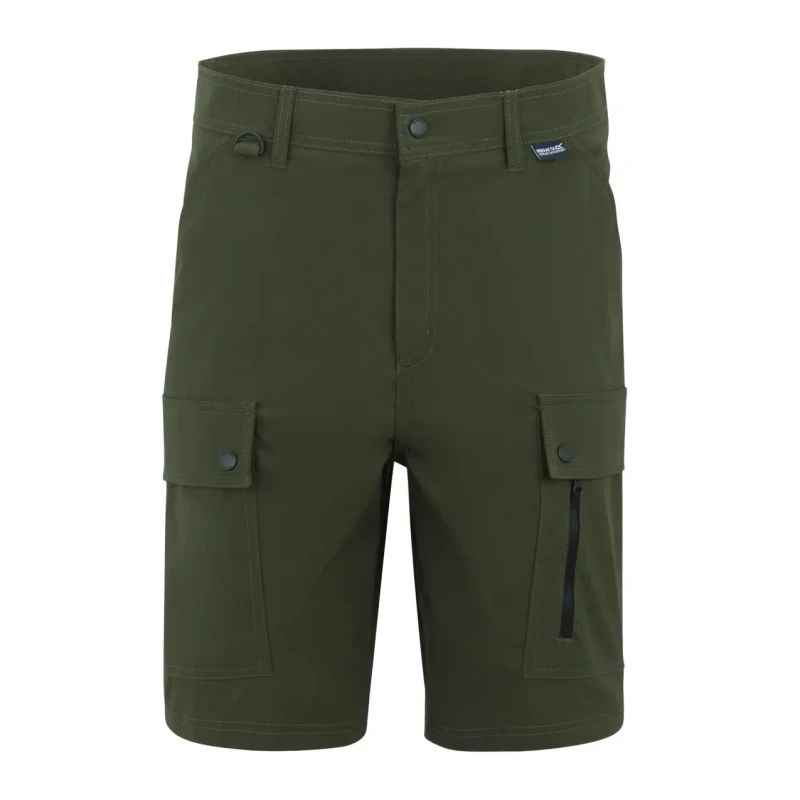 Image of Regatta Mens Arlery Shorts in Green Size: 38R Green Male 38R