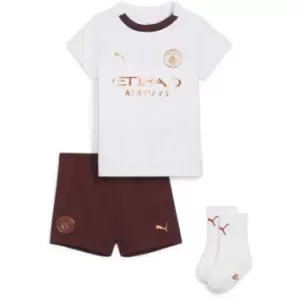 Puma Manchester City Away Babykit 2023 2024 - White