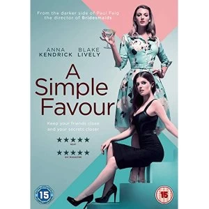 Image of A Simple Favour DVD