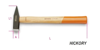 Image of Beta Tools 1370 Engineer's Hammer Hickory Shaft 1000g 360mm 013700060