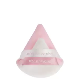 image of brushworks Triangle Powder Puff Duo