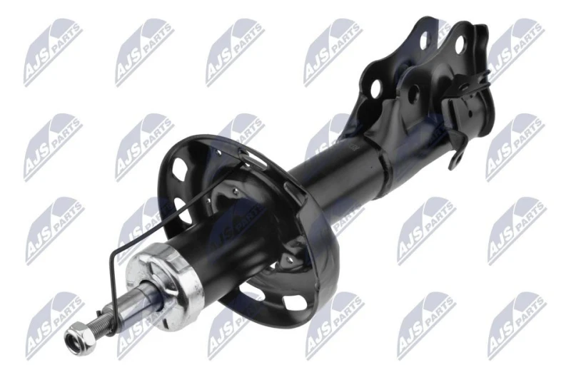 Image of NTY A-HD-025 Shock absorber Front Axle Right, Gas Pressure, Twin-Tube, Suspension Strut, Bottom Clamp Shock Absorber (854)