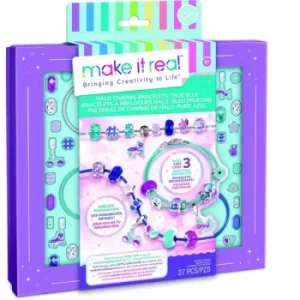 image of Make It Real Halo Charms Bracelets True Blue Activity Set