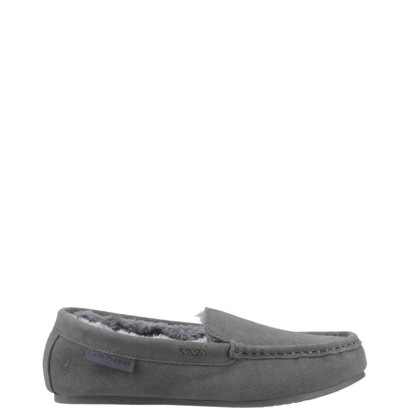 Image of Hush Puppies Annie Mocassin Slipper Grey female 5 (38)