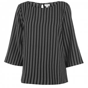 image of JDY Hero Top - Blk/Wht Stripe