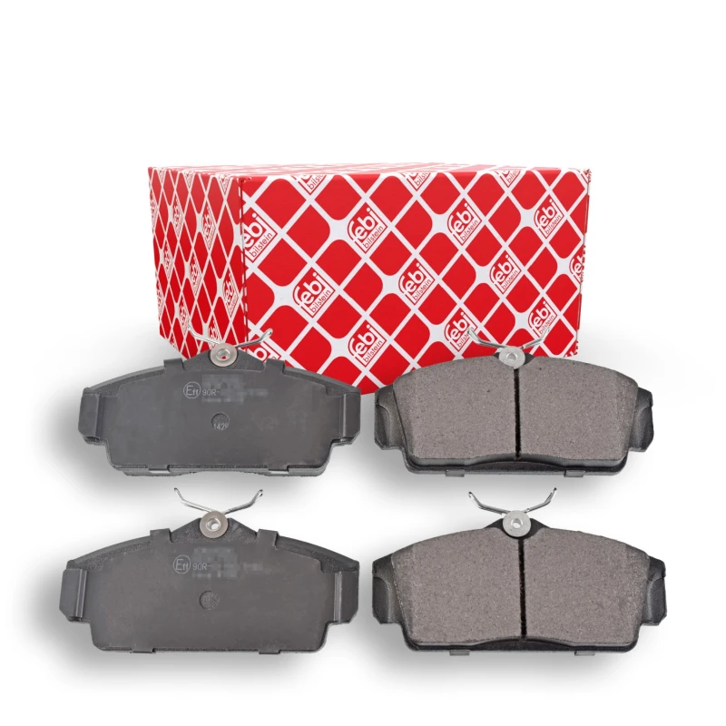 Image of FEBI BILSTEIN 16388 Brake pad set Front Axle, excl. wear warning contact Brake Pad Set,disc brake (402)
